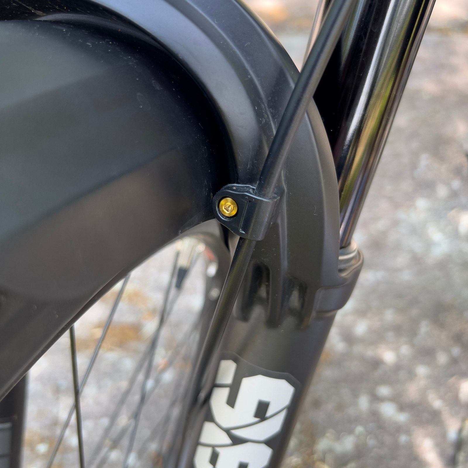 Fox 36/38 Fork Bolt Kit · 5 Piece · Black
